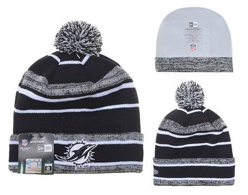 NFL Miami Dolphins Logo Stitched Knit Beanies 005